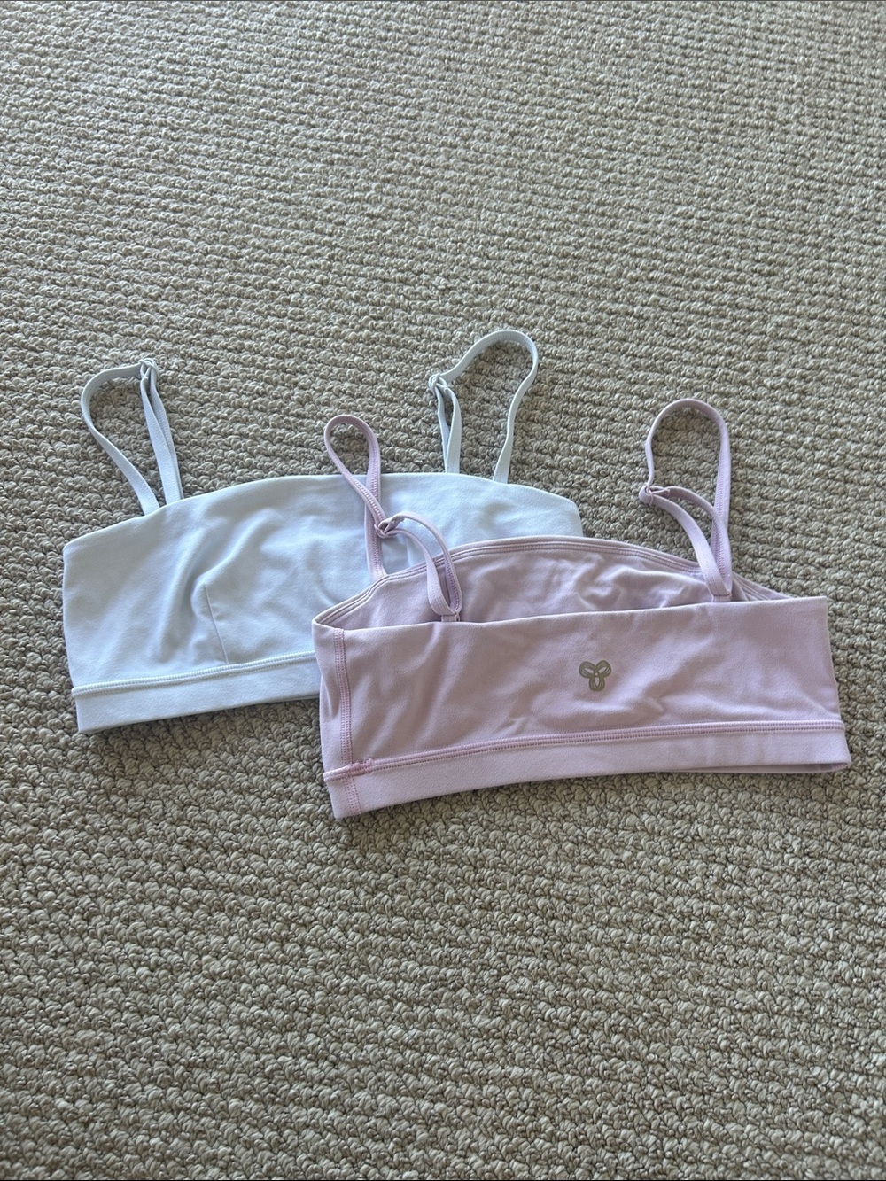 TNA golden Women’s Light Pink & White sportsTops